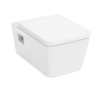 Hansgrohe EluPura Original Q cuvette wc avec abattant à descente lente suspendue sans bride blanc brillant 60289450