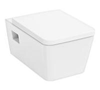 hansgrohe EluPura Original Q kit WC suspendu, HygieneEffect, 365x540mm, AquaChannel Flush, y compris siège WC, SoftClose, 62051450