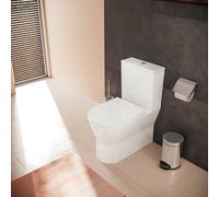 hansgrohe EluPura Original S Cuvette au sol avec réservoir de chasse attenant avec AquaChannel Flush, 62012450,