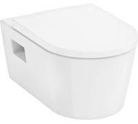 hansgrohe EluPura Original S kit WC suspendu, 365x540mm, SmartClean, AquaChannel Flush, siège WC inclus, SoftClose, 61180450