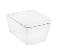 Hansgrohe EluPura Q kit pour WC suspendu 540 AquaFall Flush, siÚge de WC inclus, blanc, 540x360mm, 60293450 - 60293450
