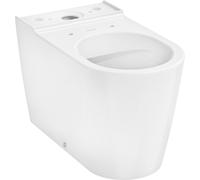 hansgrohe EluPura S WC sur pied pour réservoir de chasse d'eau apparent 640, AquaFall Flush, SmartClean, blanc, 61163450