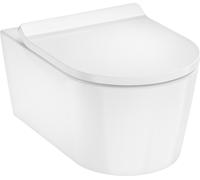 Hansgrohe ensemble WC suspendu EluPura 61115450 – technologie vortex d'eau, SmartClean – blanc