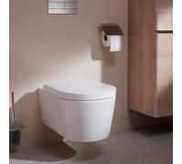 Hansgrohe kit WC mural EluPura S 540 AquaFall Flush siège inclus blanc 540x360 mm