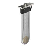 Hansgrohe – Jeu de bord de baignoire 28010000 – Chromé carré pour bord de baignoire et carrelage