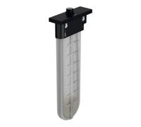 hansgrohe Ensemble bord de baignoire sBox ek, pour montage bord baignoire ou carrelage, noir mat Quantité:1