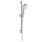hansgrohe Ensemble de douche Croma Select S Vario EcoSmart 9L avec barre Unica 65cm Chromé 26563400