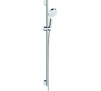 hansgrohe Crometta - Ensemble de douche 100 2jet Vario EcoSmart blanc / chrome