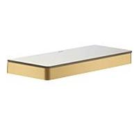 Hansgrohe Étagère Axor 42838250 300 mm optique or brossé