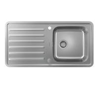 HANSGROHE Evier de cuisine 340/150/400 2 cuves avec égouttoir 43338800