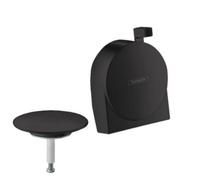 hansgrohe Exafill S jeu de garnitures 58117670 remplissage de baignoire, avec jet d'inondation, noir mat