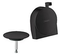 hansgrohe Exafill S jeu de garnitures 58117670 remplissage de baignoire, avec jet d'inondation, noir mat