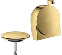 hansgrohe Exafill S Set Complet de vidage pour baignoire standard et spéciale, aspect doré poli, 58117990