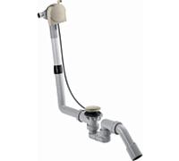 Hansgrohe Axor Exafill S kit complet, entrÃ©e de baignoire, garniture de vidage et de trop-plein, 58307, Coloris: Nickel brossÃ© - 58307820