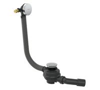 hansgrohe Exafill set complet bec déverseur pour baignoire, garniture de vidage et de trop-plein pour baignoires, chrome, 58130000