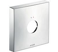 Hansgrohe iBox universal - Extension Set 1 trou carré rouge bleu chrome