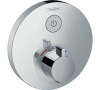 hansgrohe ShowerSelect S thermostat de douche 15744000 montage encastré, pour 1 Verbraucher , chromé