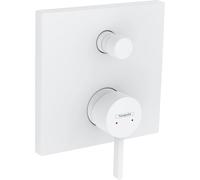 Hansgrohe Finoris Ensemble de robinetterie de baignoire avec aérateur et levier finition blanc mat 76416700