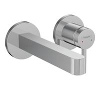Hansgrohe finoris jeu de caches pour robinetterie de lavabo 165mm avec bouchon chromé 76051000