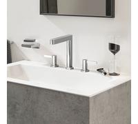 Hansgrohe Mélangeur de lavabo Finoris 3 trous 160 vidage Push-Open saillie 169 mm 76034000 Chrome