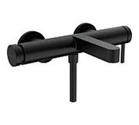 Hansgrohe Mitigeur bain monocommandé apparent Finoris 76420670 Saillie 194 mm Noir mat