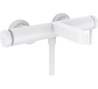 hansgrohe Mitigeur bain Finoris 76420700 apparent, saillie 194mm, blanc mat