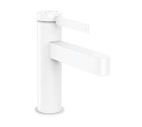 hansgrohe Finoris Mitigeur de lavabo 100, bonde Push-Open, blanc mat, 76010700