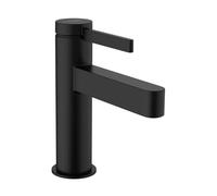 hansgrohe Finoris 110 mitigeur lavabo 76023670 avec garniture de vidange push-open, noir mat