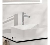 hansgrohe Finoris Mitigeur de lavabo à bec haut 260 CoolStart, 76072000, 260