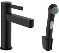 Hansgrohe Finoris mitigeur de lavabo sur pied noir 76210670