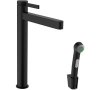 Hansgrohe Finoris mitigeur de lavabo sur pied noir 76220670