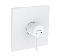 hansgrohe Finoris Mitigeur monocommandÃ© encastrÃ© pour douche, 76615, Coloris: blanc mat - 76615700