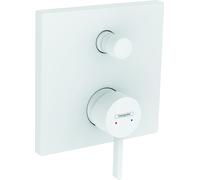 hansgrohe mitigeur bain-douche encastré, avec combinaison de sécurité intégrée, blanc mat