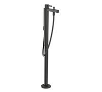 Kit d'installation Hansgrohe Finoris 76445340 pour mitigeur de salle de bain sur pied, finition chrome noir brossé