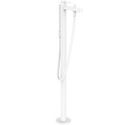 Hansgrohe Mitigeur bain monocommande sur pied Finoris 76445700 portée 210 mm blanc mat