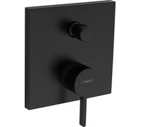 Hansgrohe Mitigeur monocommandé encastré Finoris – combiné de sécurité EN1717 – Noir mat