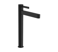 hansgrohe Finoris robinetterie de lavabo 260 CoolStart pour lavabos à poser, avec vidage Push-Open, 76072670, Couleur: noir mat