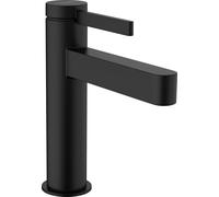 hansgrohe Finoris 110 mitigeur lavabo 76020670 avec tirant garniture de vidange , noir mat