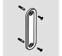 hansgrohe Fixations de rechange pour WC japonais suspendu, 87951000,