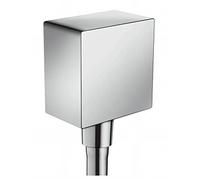 Hansgrohe Raccord tuyau Axor Starck FixFit taille artisanale disconnecteur cornière plastique Chrome