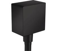 raccord de tuyau Axor Starck FixFit de taille artisanale avec disconnecteur et corniÚre en plastique, Coloris: Noir Mat - 26455670