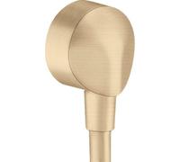 Hansgrohe Fixfit coude mural sans clapet anti-retour bronze brossé 27454140