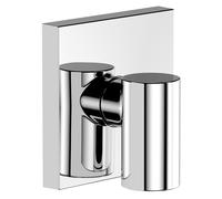 hansgrohe FixFit Fine E raccord mural avec clapet anti-retour, 28883000, Couleur: chrome