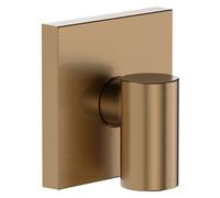 hansgrohe FixFit Fine E raccord mural avec clapet anti-retour, 28883140, Couleur: Bronze brossé