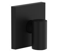 hansgrohe FixFit Fine E raccord mural avec clapet anti-retour, 28883670, Couleur: noir mat