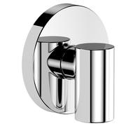 hansgrohe FixFit Fine S raccord mural avec clapet anti-retour, 28882000, Couleur: chrome