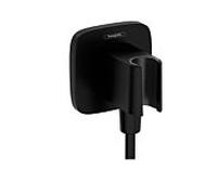 Hansgrohe Raccord mural FixFit Porter Q 26887670 pour douchette noir mat