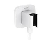 hansgrohe FixFit Porter Q raccord de tuyau 26887700 pour douchette, blanc mat