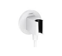 Hansgrohe Raccord de tuyau FixFit Porter S 26888700 pour douchette blanc mat