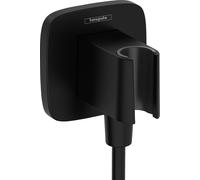 Hansgrohe Fixfit raccord coudé avec support noir 26887670